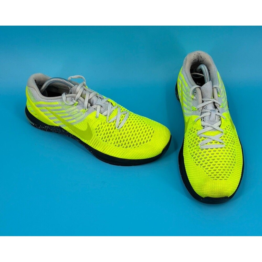 Nike Metcon DSX Flyknit Volt Men’s 10 Training Shoes 852930-701